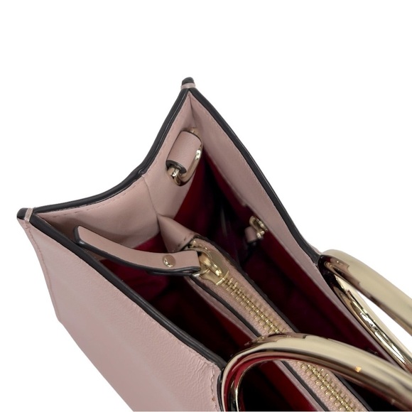 ♥️KATE SPADE♥️ NEW YORK Heart it Sam Purse Handbag Crossbody Pink Red Like new - Picture 11 of 16